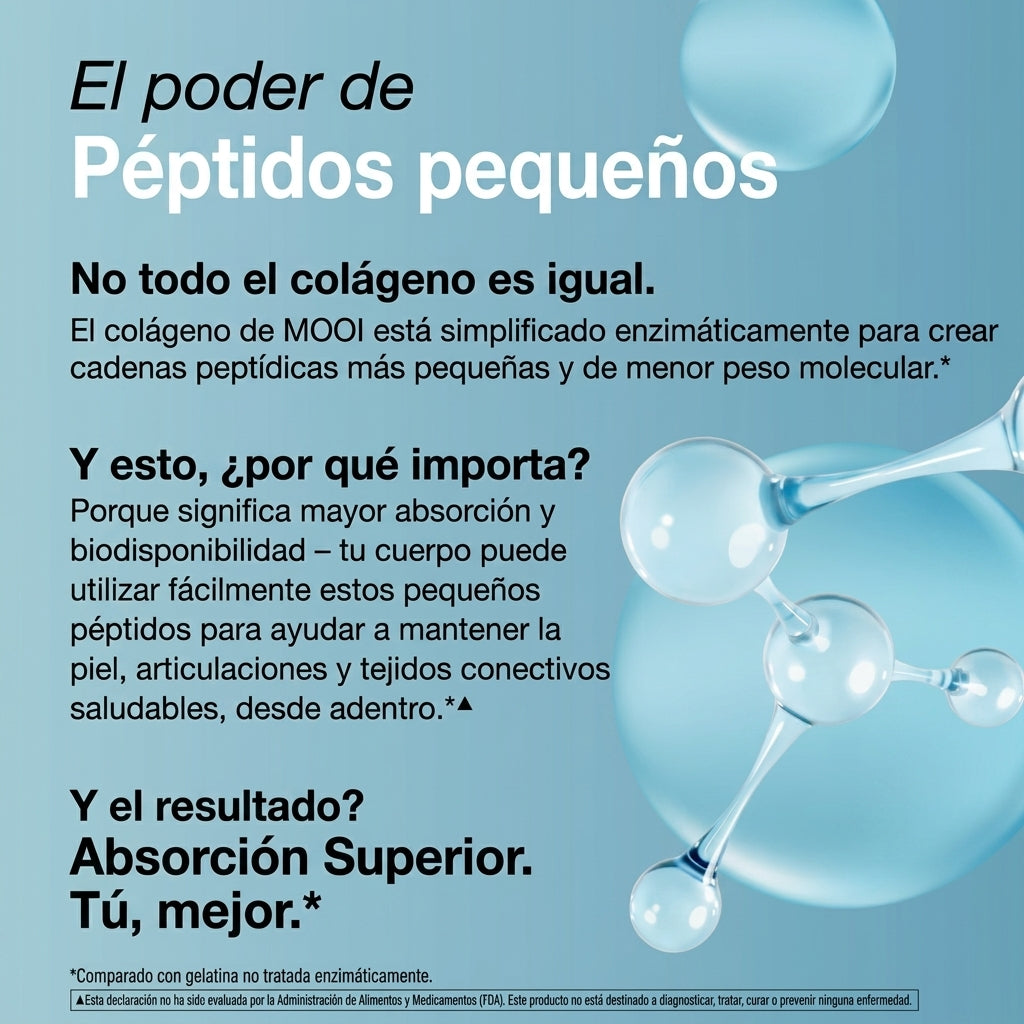 MOOI Colágeno Hidrolizado en Polvo Grass-Fed