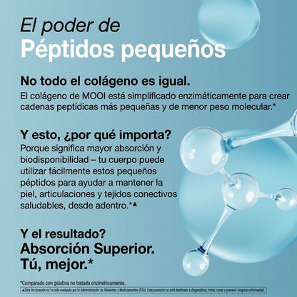 MOOI Colágeno Hidrolizado en Polvo Grass-Fed