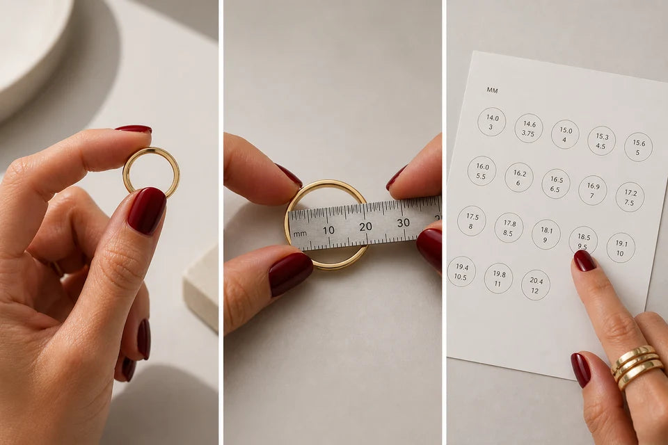 How to measure your ring size